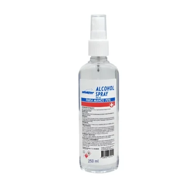 Alcohol para manos 70% 250ml